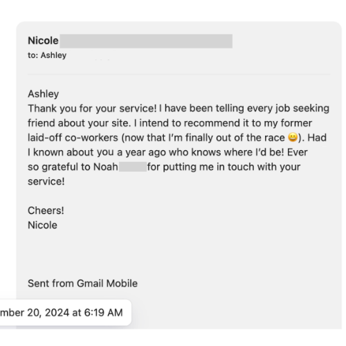 Client message — offer, raise, or inbox update