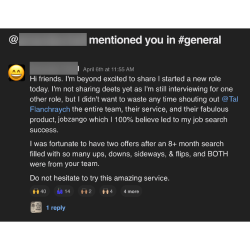 Client message — offer, raise, or inbox update